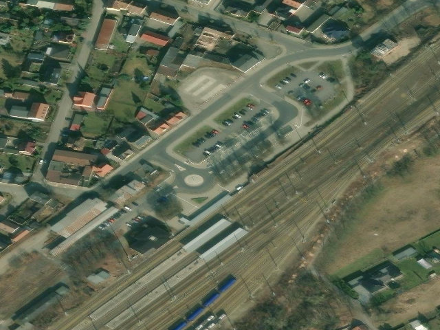 Bahnhof in Ruhland